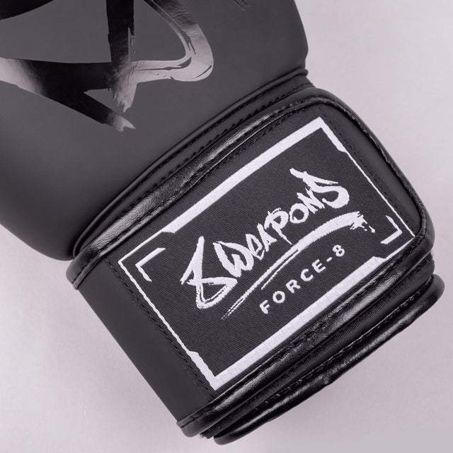 8 Weapons Force 8 Boxing Gloves Black/Black - view 8