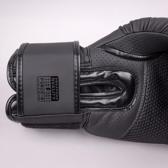 8 Weapons Force 8 Boxing Gloves Black/Black - view 9