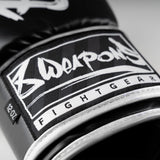 8 armas ilimitadas 2.0 luvas de boxe preto/branco