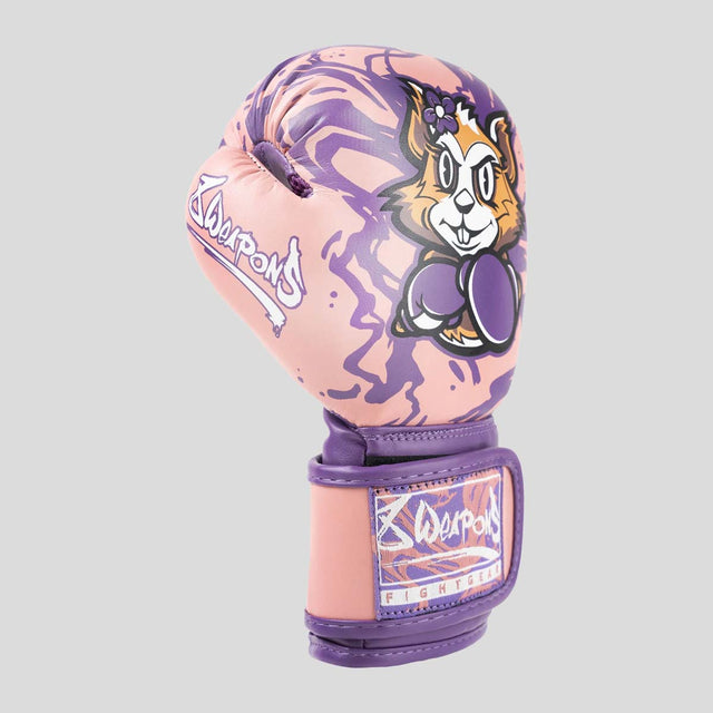 8 Weapons Jenny Kids Boxing Gloves Pink