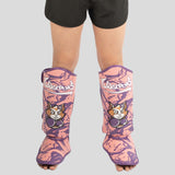 8 Weapons Jenny Kids Shin Guards Pink