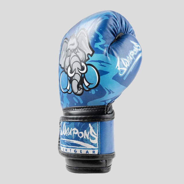 8 Weapons Jipe Kids Boxing Gloves Blue
