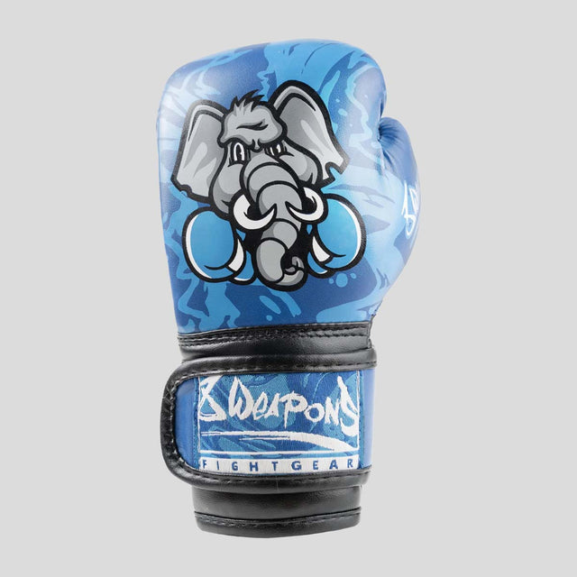8 Weapons Jipe Kids Boxing Gloves Blue