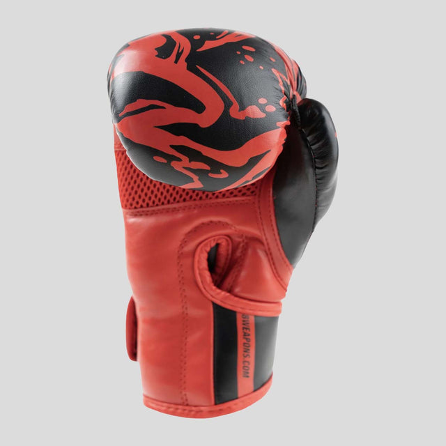 8 Weapons Joe Kids Boxing Gloves Black/Red