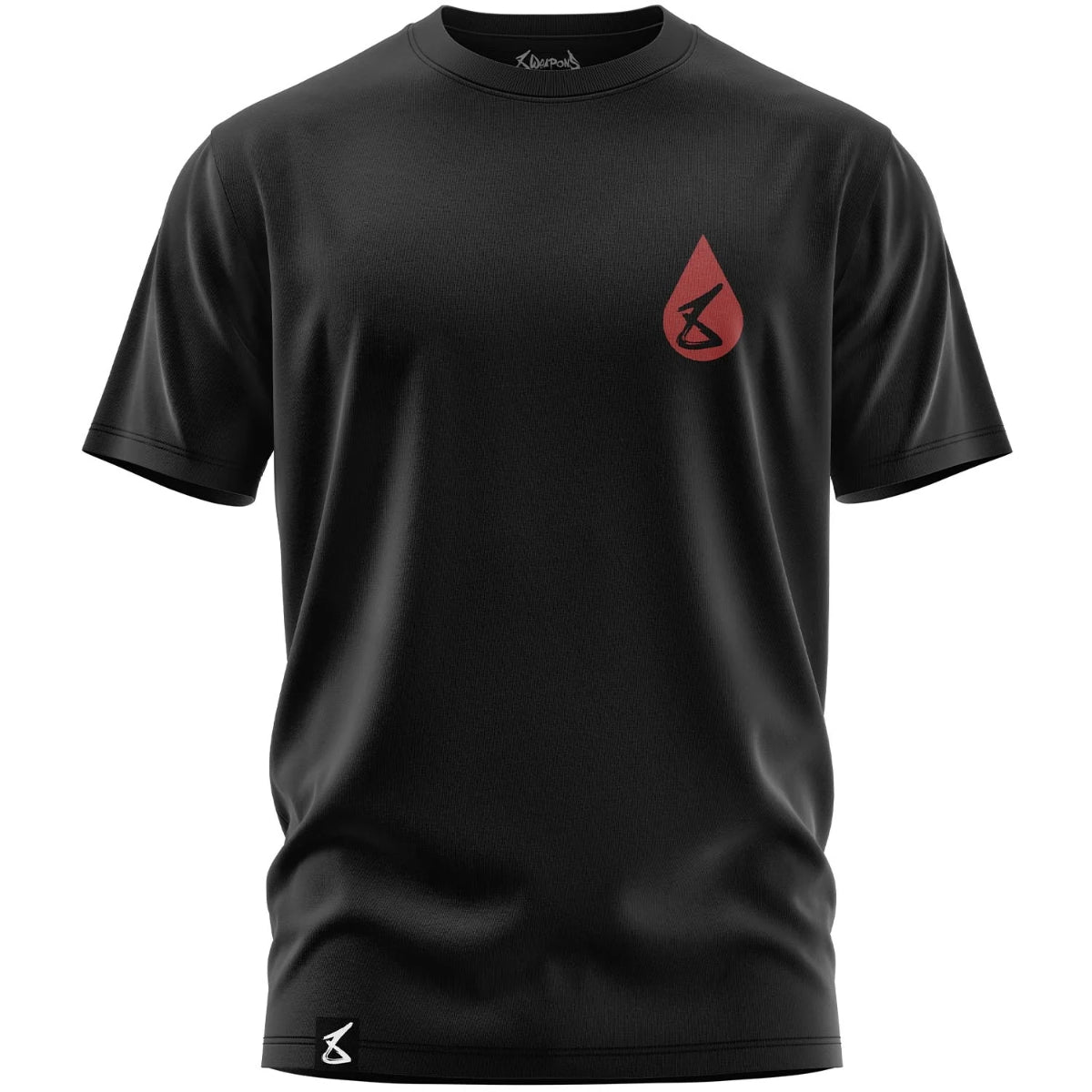 8 Weapons Bóle ponadgabarytowa koszulka czarna