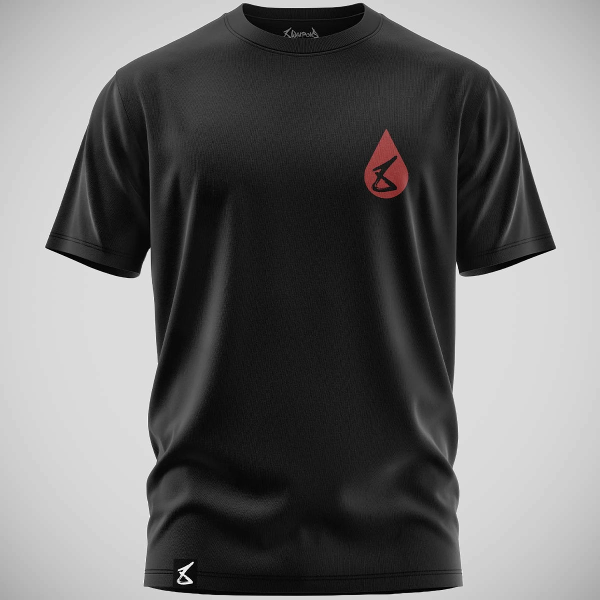 8 Weapons Bóle ponadgabarytowa koszulka czarna