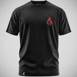 8 Weapons Bóle ponadgabarytowa koszulka czarna