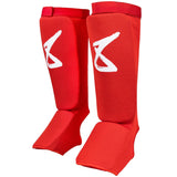 8 Weapons S8 Shin Guards Red
