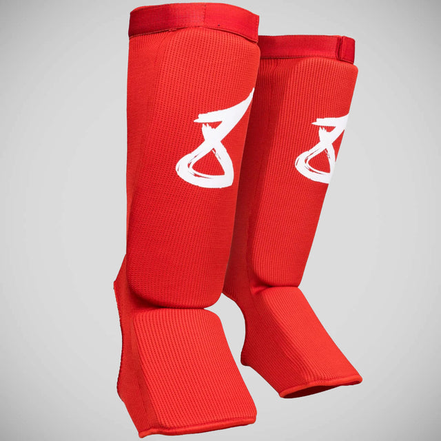 8 Weapons S8 Shin Guards Red