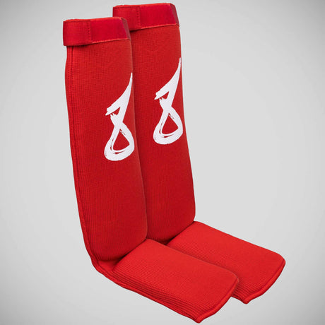 8 Weapons S8 Shin Guards Red