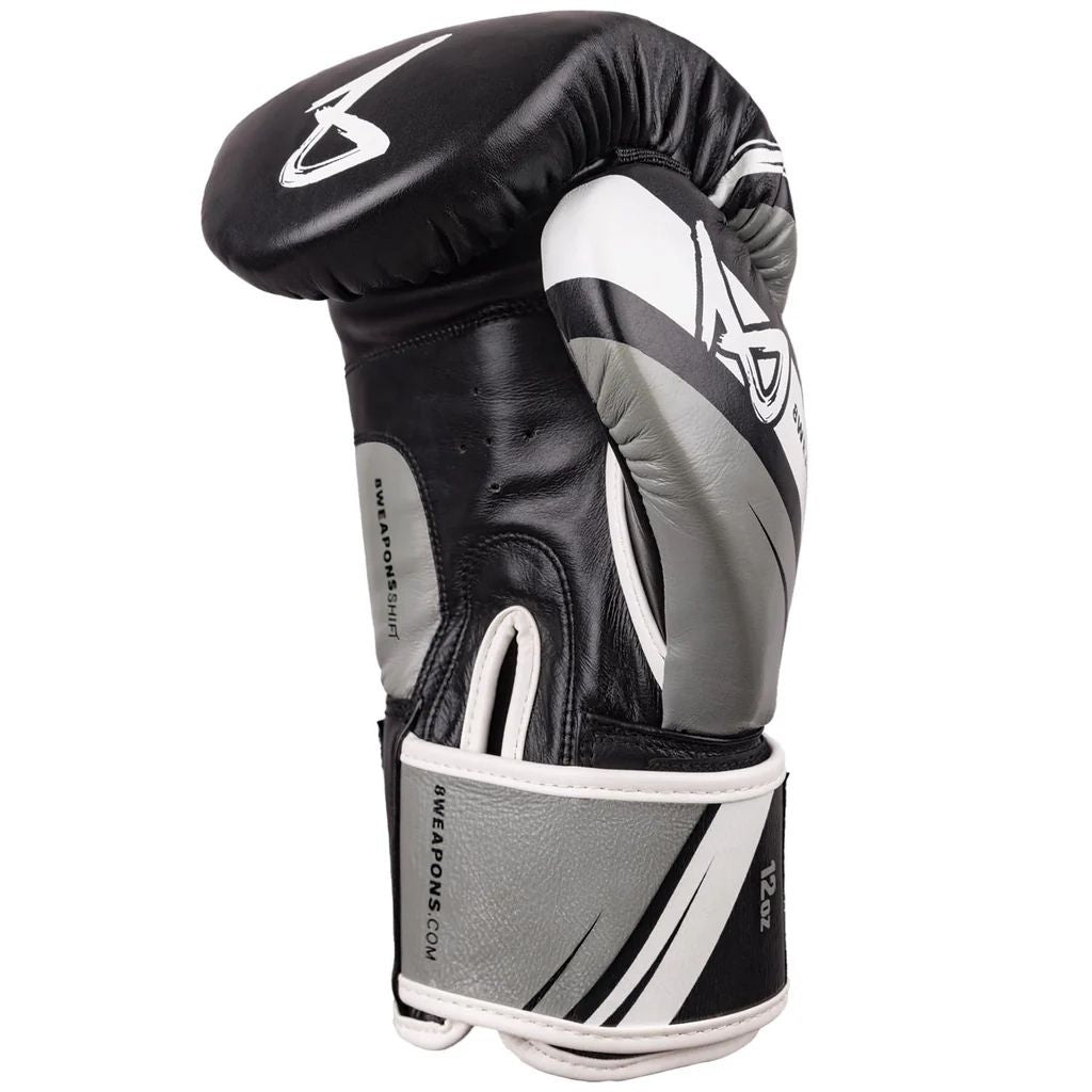 8 Weapons Mănuși de box Shift Negru/Alb