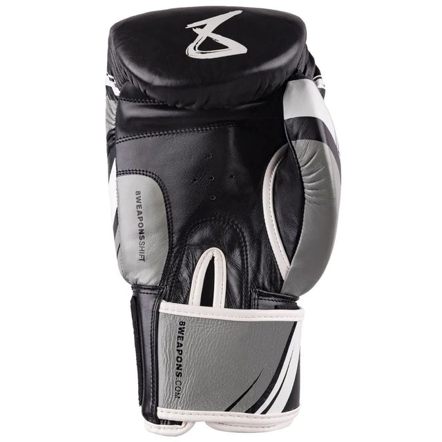 8 Weapons Shift Boxing Gloves Black/White