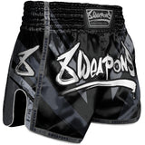 8 Weapons Shift Muay Thai Shorts Black