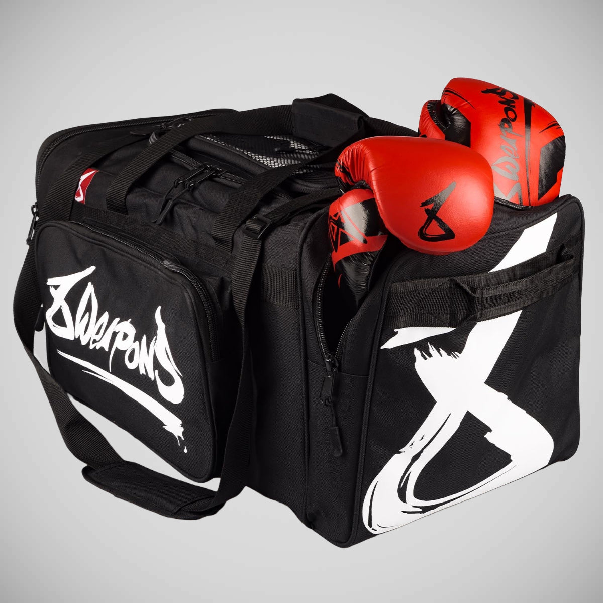 8 Weapons Sportsack schwarz/weiß