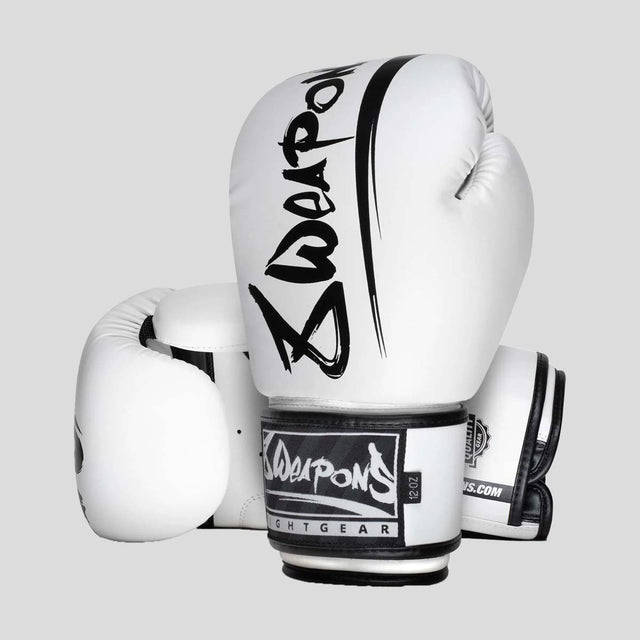 8 Weapons Unlimited 2.0 Boxing Gloves White/Black
