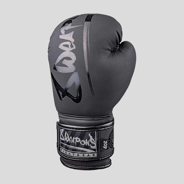 8 Weapons Unlimited 2.0 Kids Boxing Gloves Black/Black