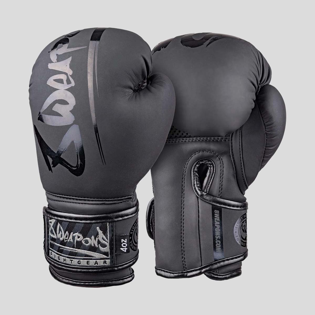 8 Weapons Unbegrenzte 2.0 Kinder Boxhandschuhe schwarz/schwarz