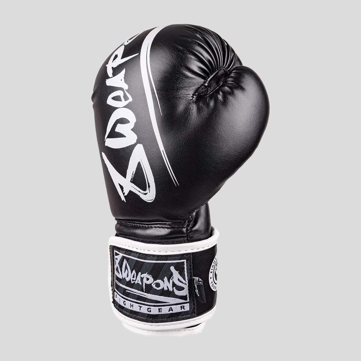 8 Weapons Unbegrenzte 2.0 Kinder Boxhandschuhe Schwarz/Weiß