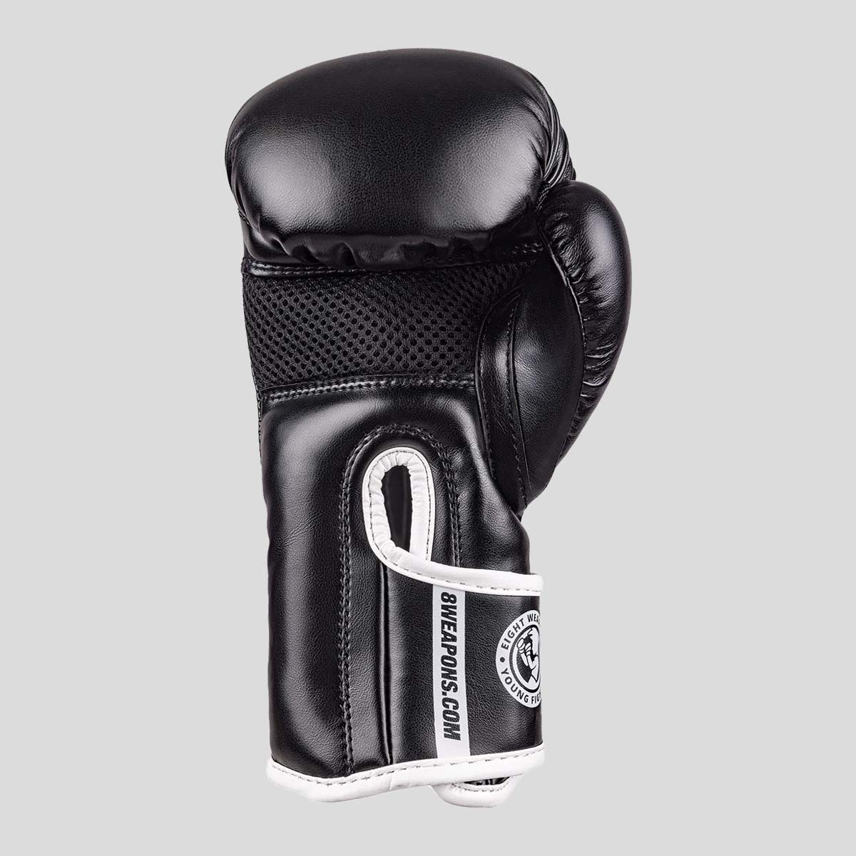 8 Weapons Unbegrenzte 2.0 Kinder Boxhandschuhe Schwarz/Weiß
