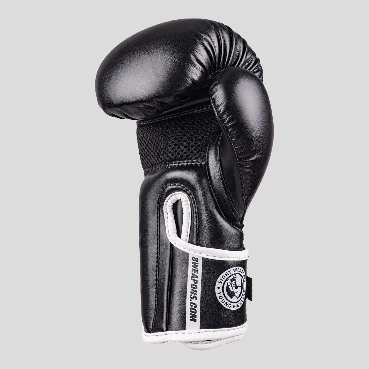 8 Weapons Unbegrenzte 2.0 Kinder Boxhandschuhe Schwarz/Weiß
