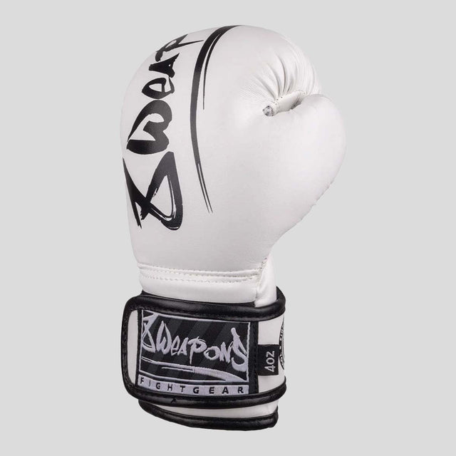 8 Weapons Unlimited 2.0 Kids Boxing Gloves White/Black