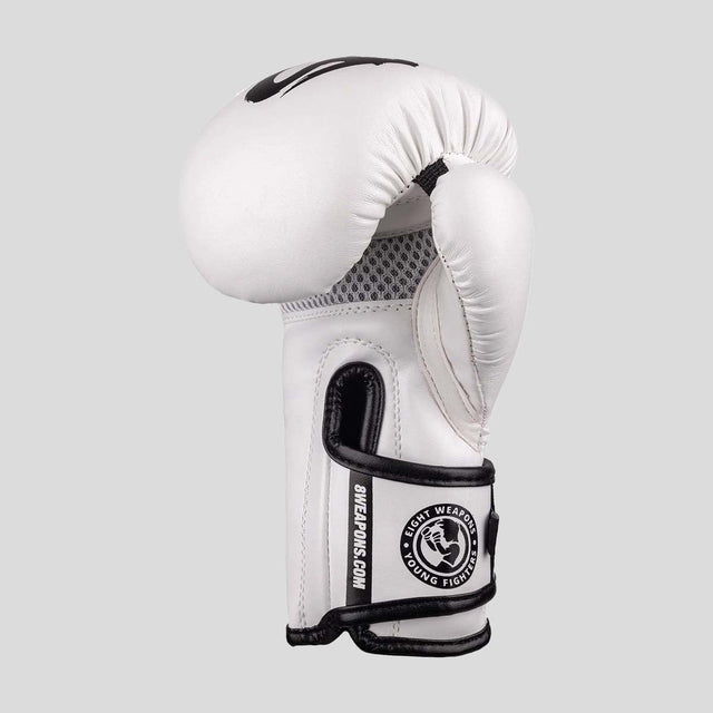 8 Weapons Unlimited 2.0 Kids Boxing Gloves White/Black