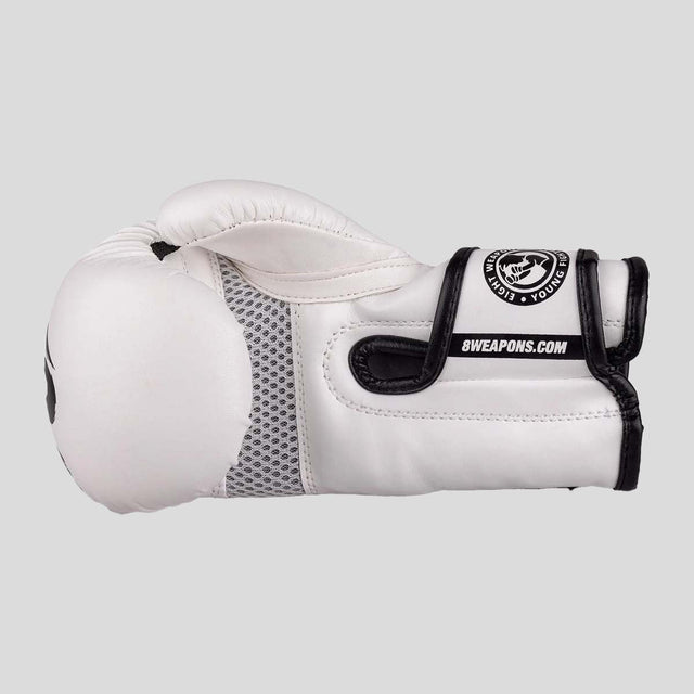 8 Weapons Unlimited 2.0 Kids Boxing Gloves White/Black