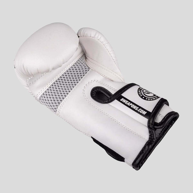 8 Weapons Unlimited 2.0 Kids Boxing Gloves White/Black