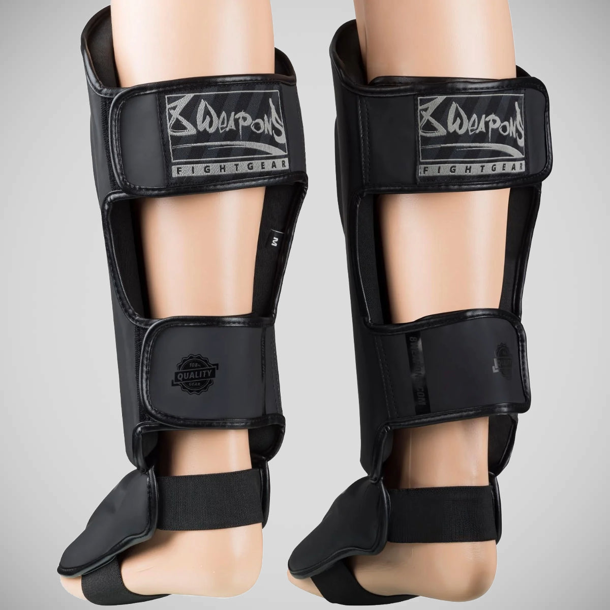 8 Silah Sınırsız 2.0 Shin Muhafızları Siyah/Siyah