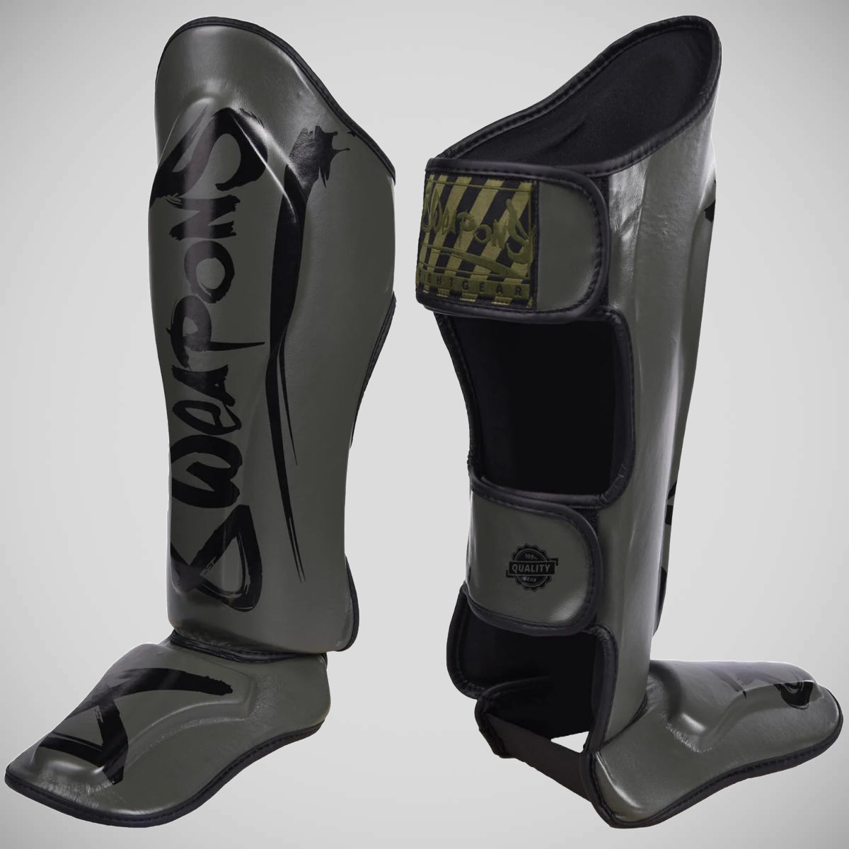 8 Weapons Sınırsız 2.0 shin korumaları zeytin/siyah