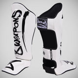 8 Weapons Unbegrenzt 2.0 Schienbeinwächter weiß/schwarz