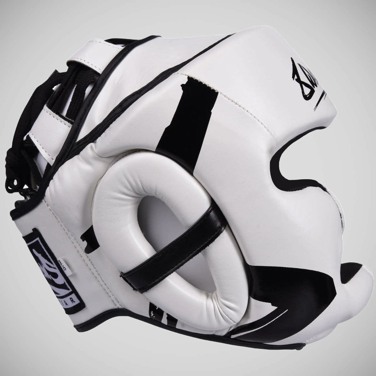 8 Weapons Unlimited Head Guard White/Black