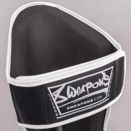 8 Weapons Shift Shin Guards Black/White