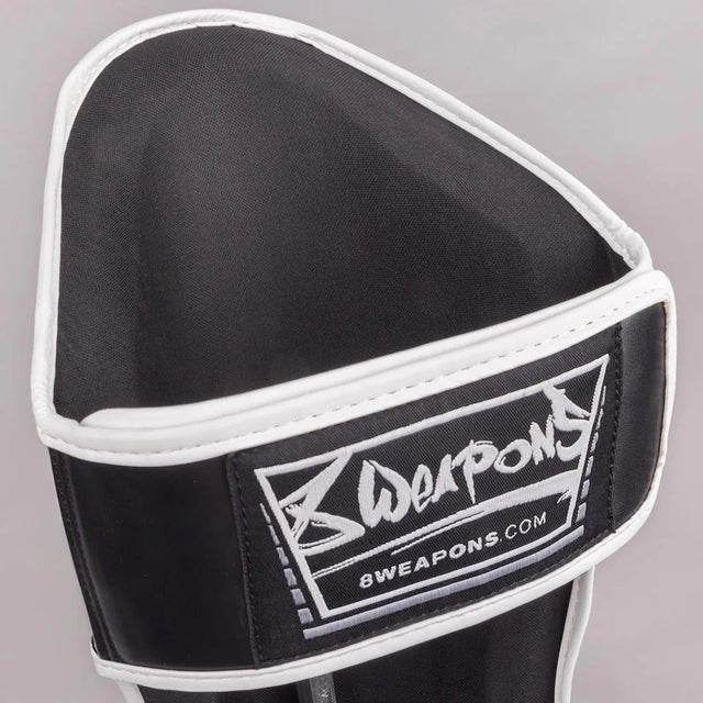 8 Weapons Shift Shin Guards Black/White