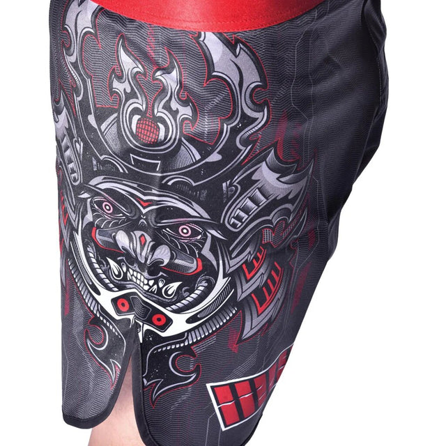 8 Weapons Samurai 2.0 Fight Shorts Black/Red