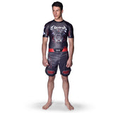 8 Weapons Samurai 2.0 Fight Shorts Black/Red