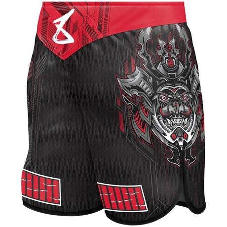 8 Weapons Samurai 2.0 Fight Shorts Black/Red
