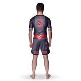 8 Weapons Samurai 2.0 Fight Shorts Black/Red