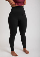 Adapt Jiu-Jitsu Womens High-Waisted Training Leggings Black