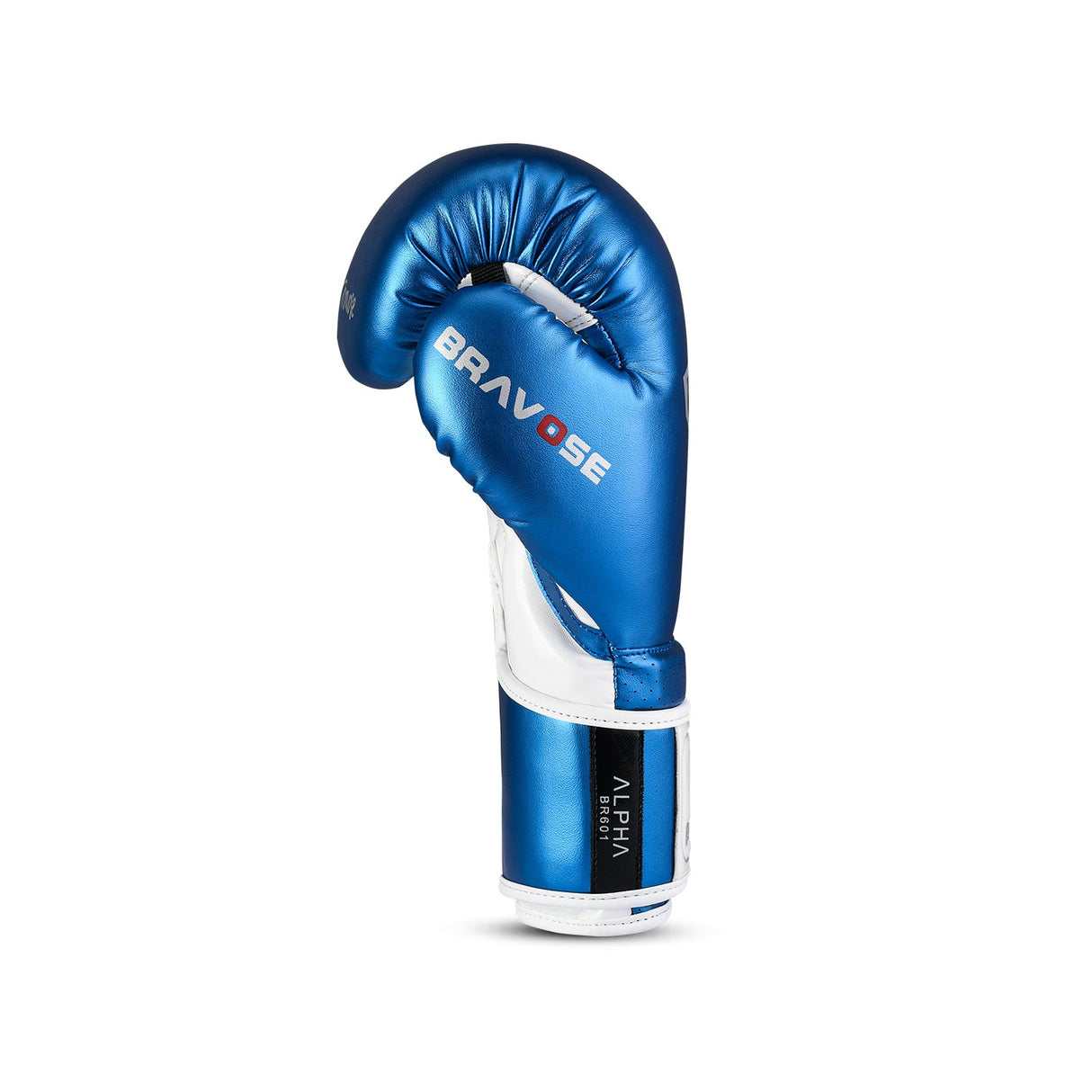 Bravose Alpha Metallic Blue Boxing Gloves