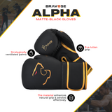 Bravose Alpha Black Edition Boxing Gloves