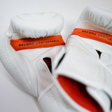 Alpha Pro MK2 Boxing Gloves White Photoshoot 6