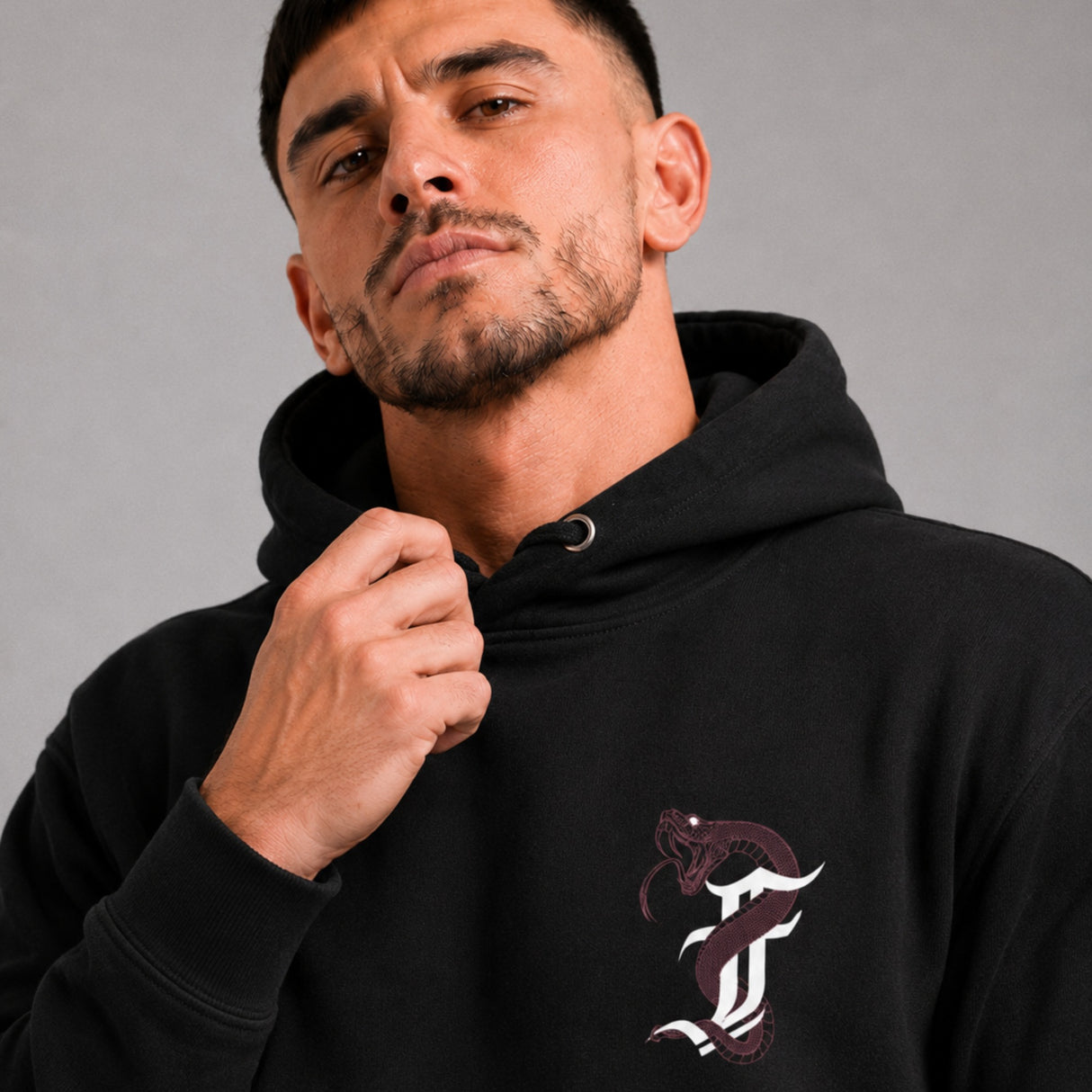 Fumetsu Anaconda Hoodie Black/Red