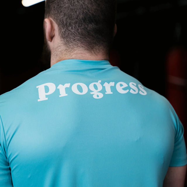 Progress Rolling Tee Aqua