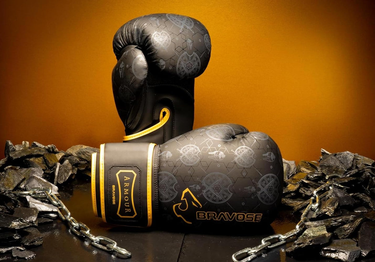 Bravose Armour 2.0 Boxing Gloves Black