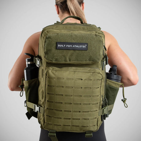 Gebaut für Athleten große Fitnessstudio -Rucksackarmee Green