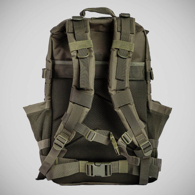 Built For Athletes Large Gym Backpack Army Green