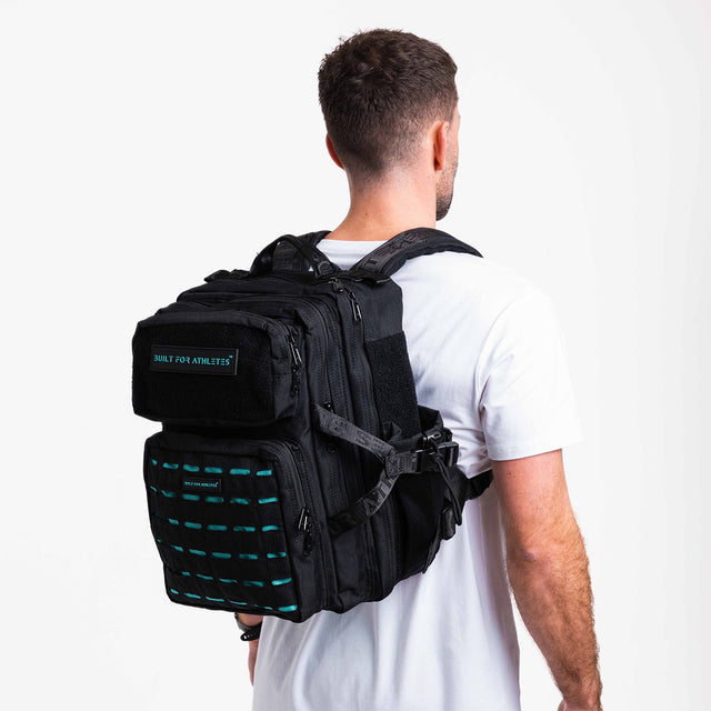Built For Athletes Hero 3.0 25L Backpack Black/Aqua