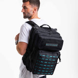 Built For Athletes Hero 3.0 45L Backpack Black/Aqua