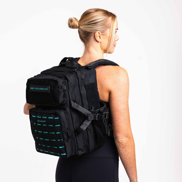 Built For Athletes Hero 3.0 25L Backpack Black/Aqua